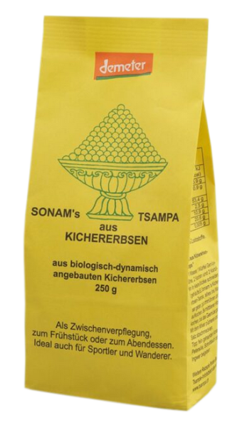 Sonam''s Tsampa aus gerösteter Kichererbse, Bio, 250g