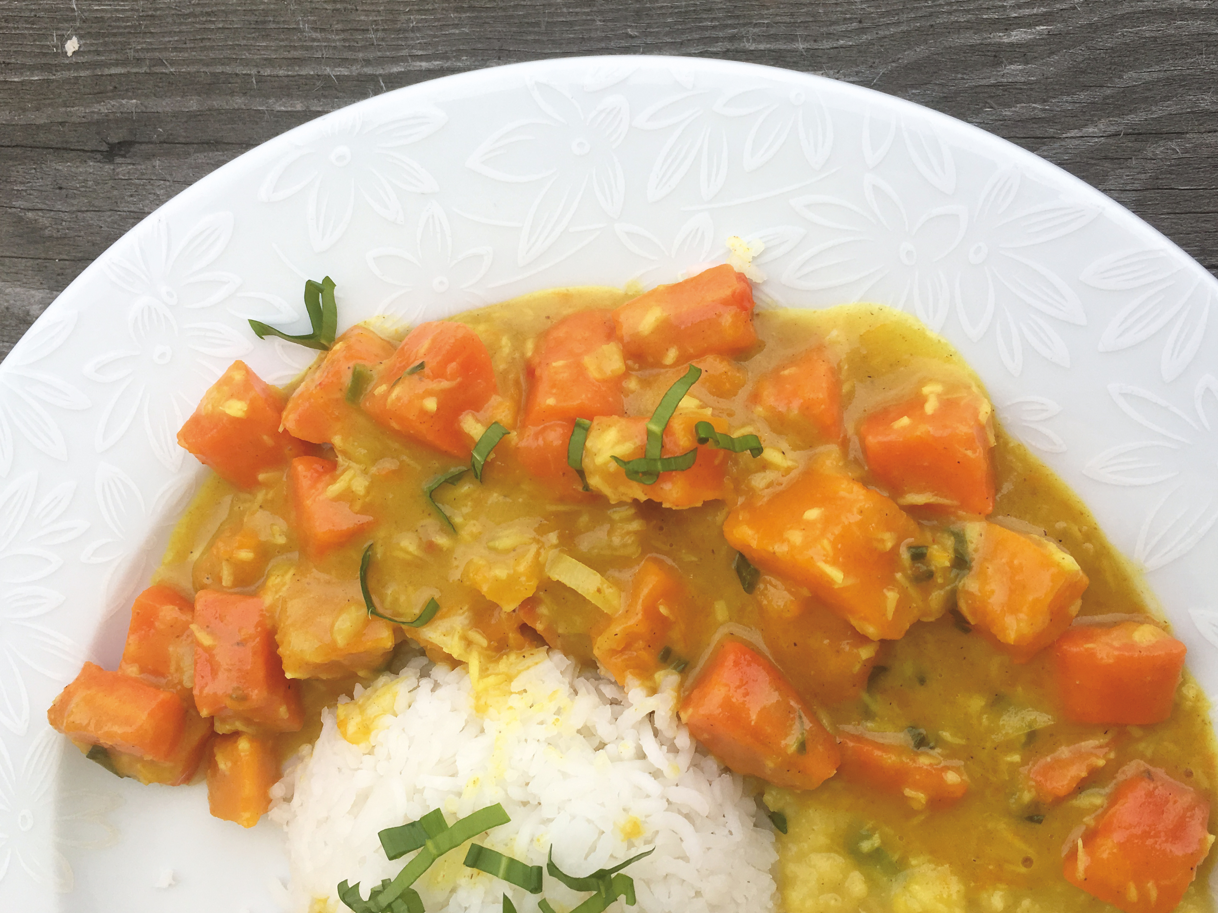 Kürbis-Karotten-Curry mit Kokosmilch | Hauptspeisen | Rezepte ...
