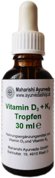 Vitamin D3+K2 Tropfen, 30ml