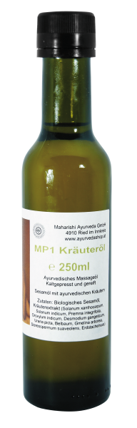 MP1 Sesamöl mit Kräutern gereift, 250ml