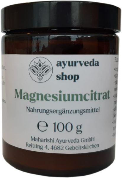 Magnesium Citrat lose, 100g