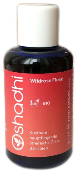 Wildrose Floral, Rosa Rubiginosa, Gesichtsöl, Bio, 30ml